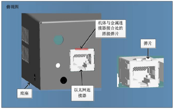 百兆以太網(wǎng)連接器結(jié)構(gòu)方案