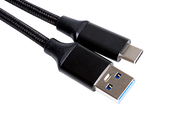 尼龍編織外被USB3.0 type c 數(shù)據(jù)線