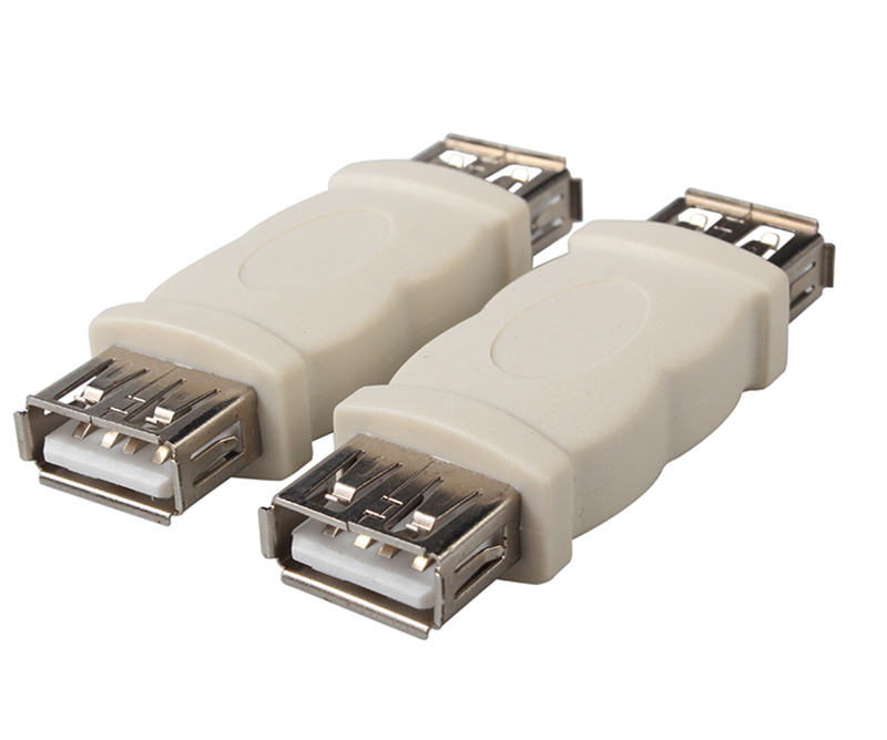 USB 2.0母轉(zhuǎn)母轉(zhuǎn)接頭對(duì)接延長(zhǎng)連接器