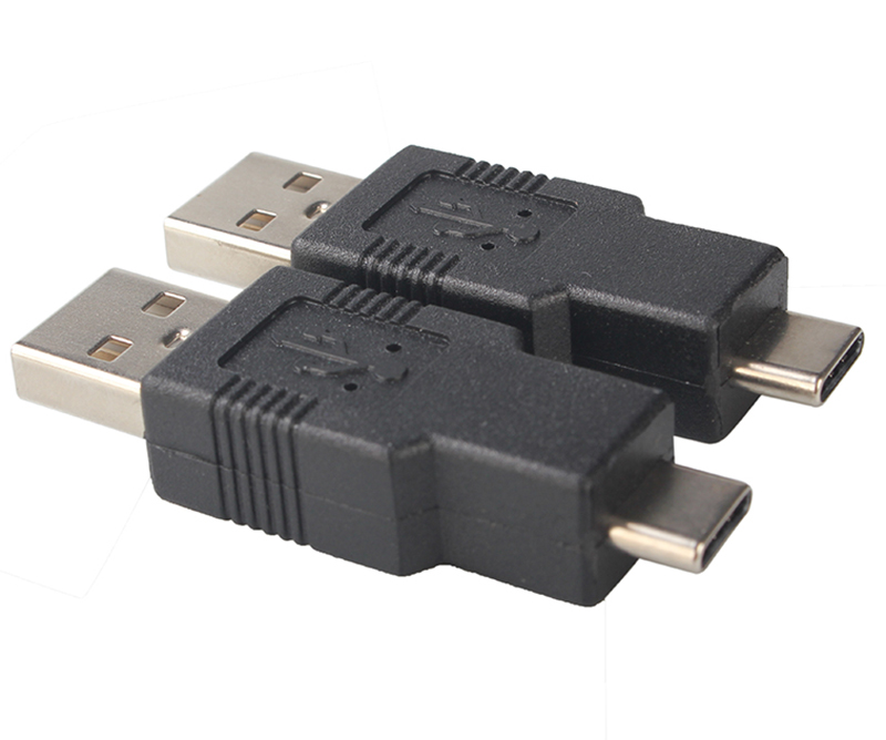 USB 2.0 轉(zhuǎn)type-c 轉(zhuǎn)接頭連接器耦合器